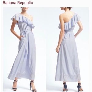 Banana Republic One Shoulder Maxi